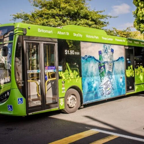 Bus branding by ACME Advertising Co. in a major Indian metro city

