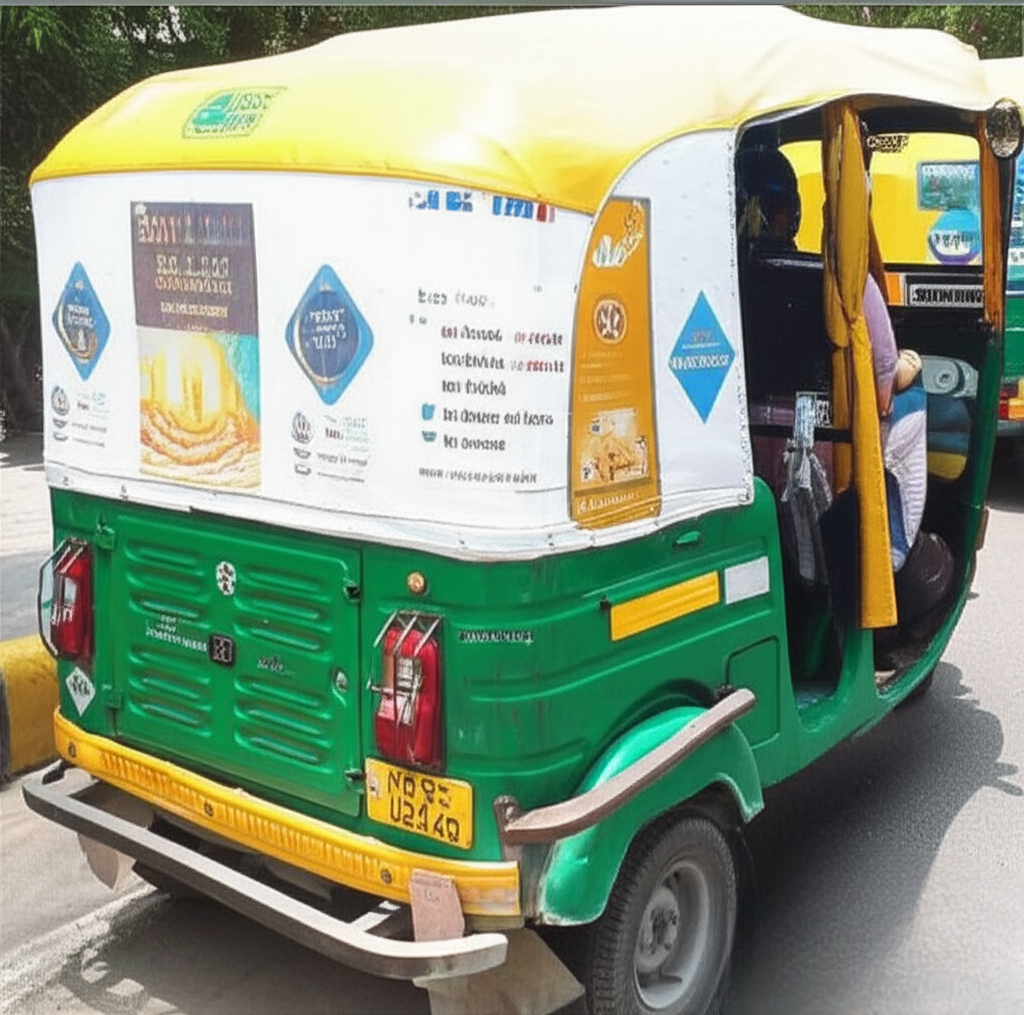 Auto Advertising Company showcasing vibrant vehicle branding and mobile marketing.