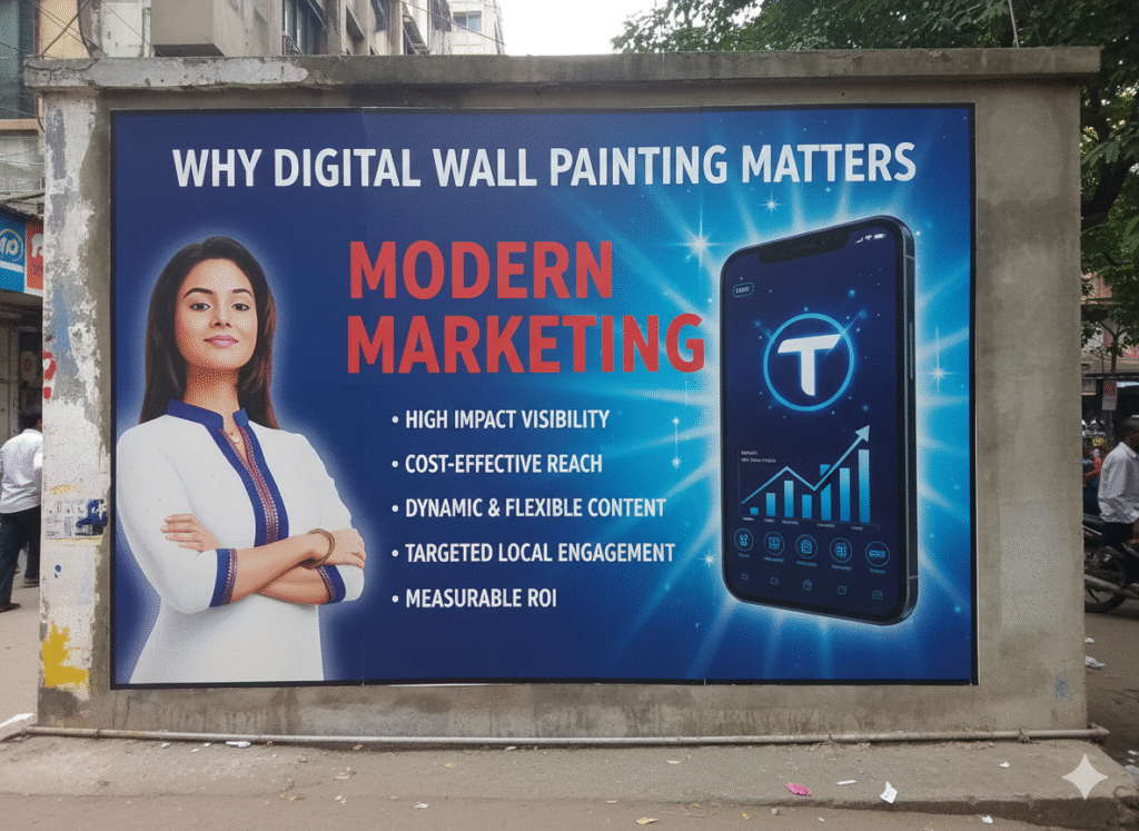 digital wall painting